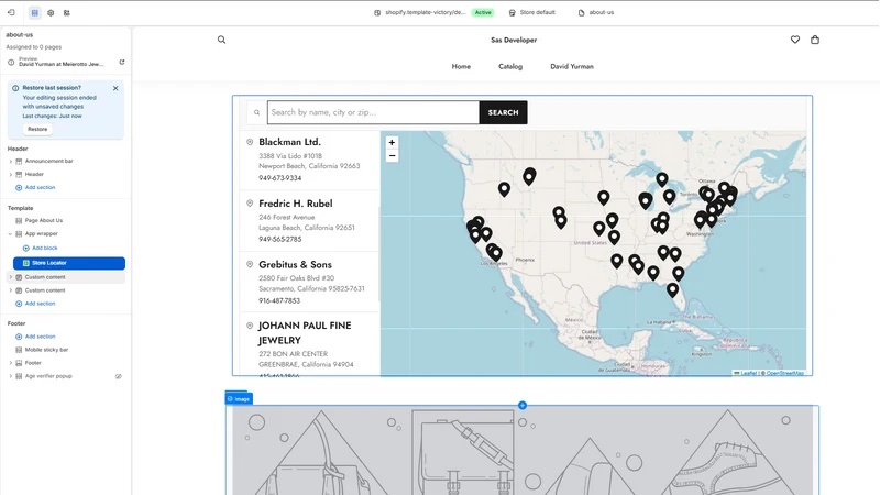 Smart Store Map