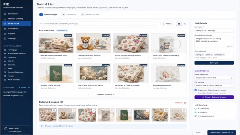 Product Image Exporter ‑ PIE