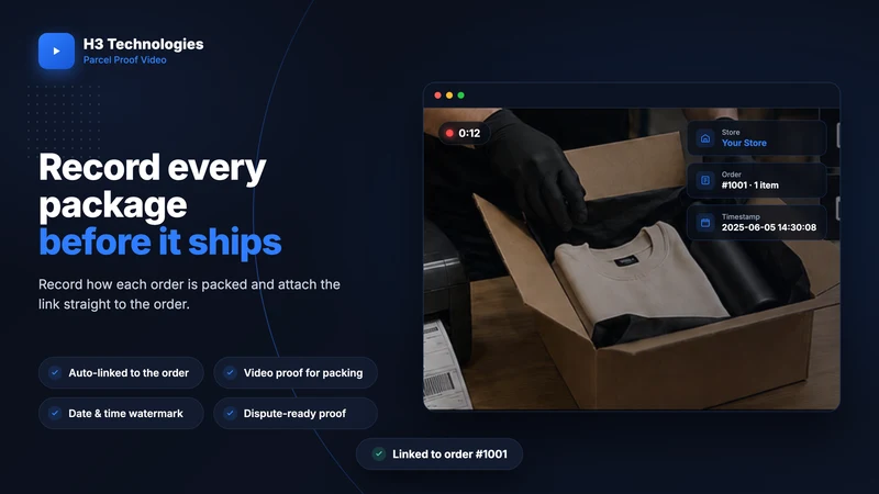 Parcel Proof Video