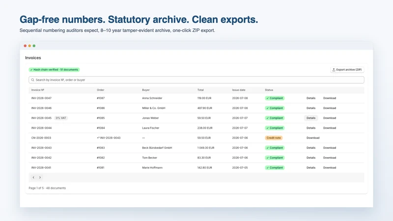 InvoNorm ‑ EU E‑Invoicing