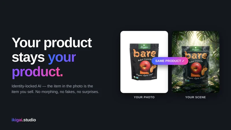 IKIG.AI | AI Product Photos