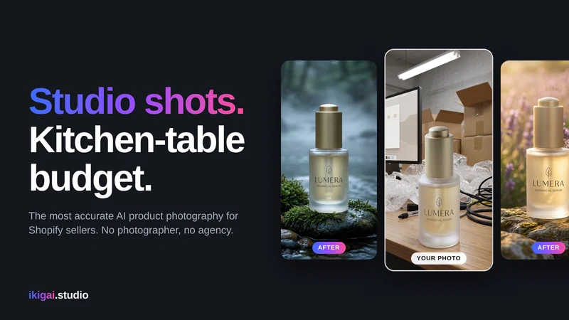 IKIG.AI | AI Product Photos