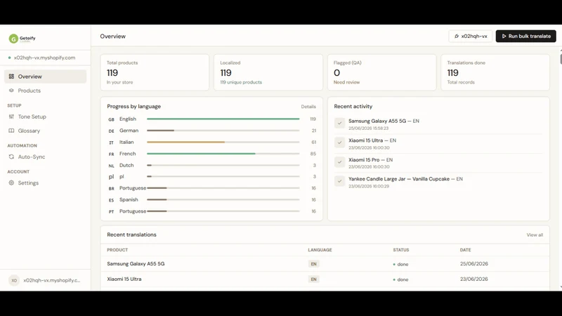 Getoify AI Product Description