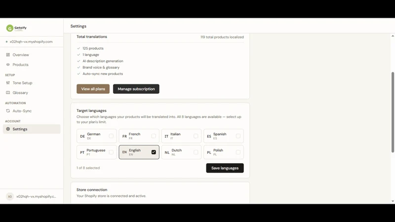 Getoify AI Product Description