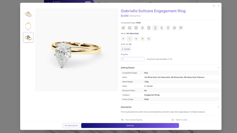 Gemtheon Ring Builder