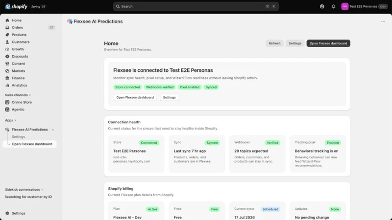 Flexsee AI Predictions