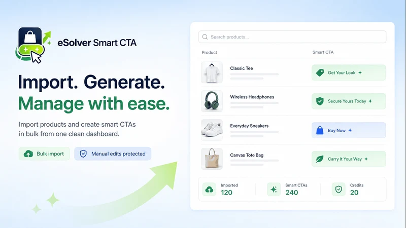 eSolver Smart CTA
