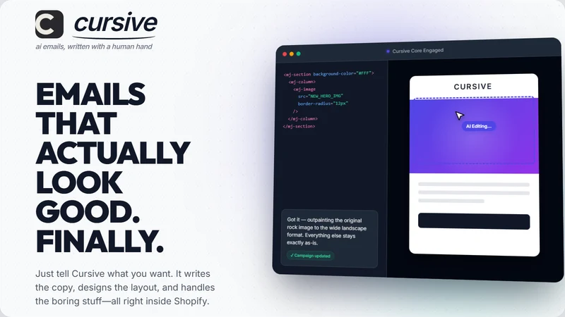 Cursive AI Email Marketing