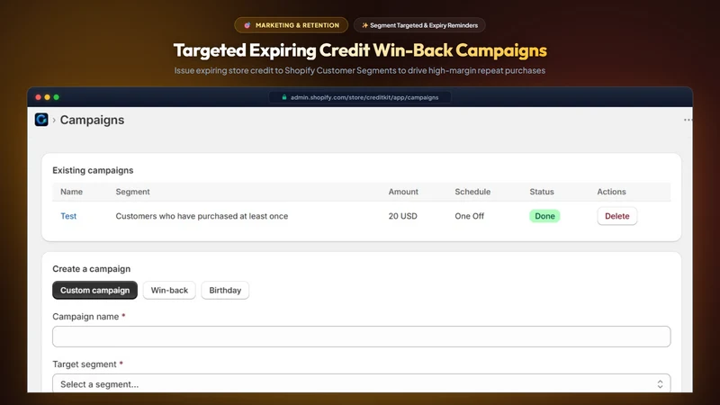 CreditKit: Store Credit & B2B
