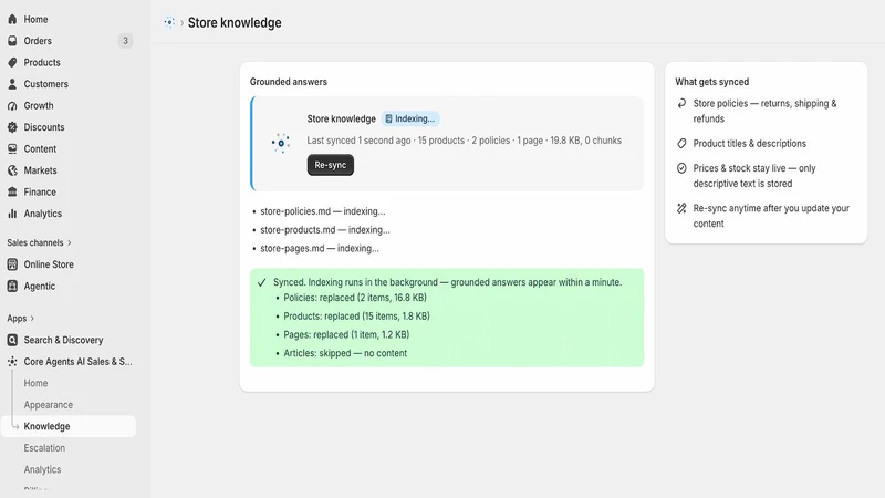 CoreAgents: AI Store Copilot