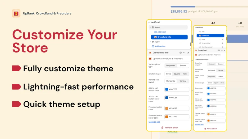 UpRank: Crowdfund & Preorders