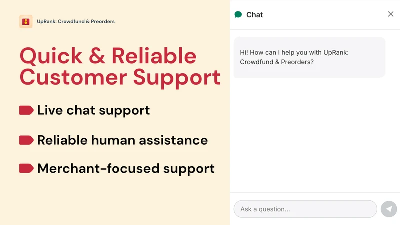 UpRank: Crowdfund & Preorders
