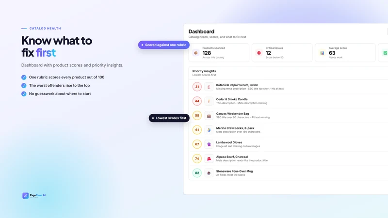 PageTune AI ‑ SEO Optimizer