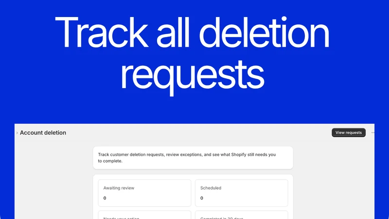 NC ‑ Delete customer accounts