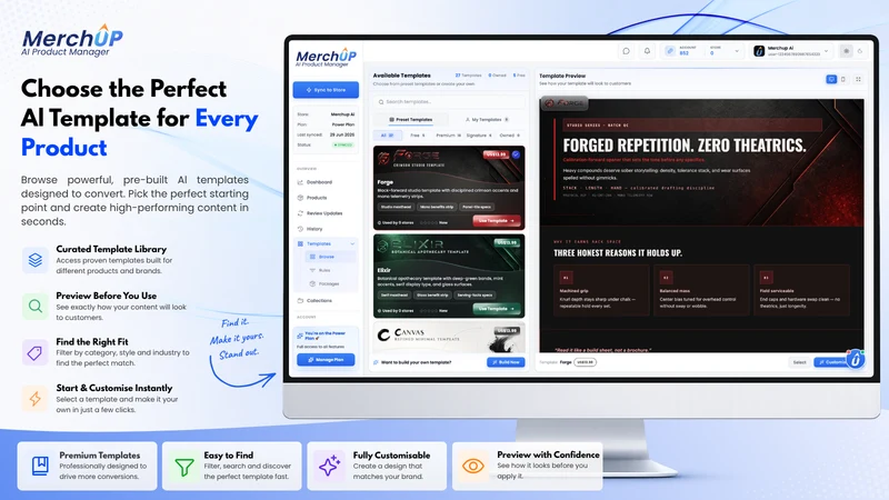 MerchUp AI Product Description