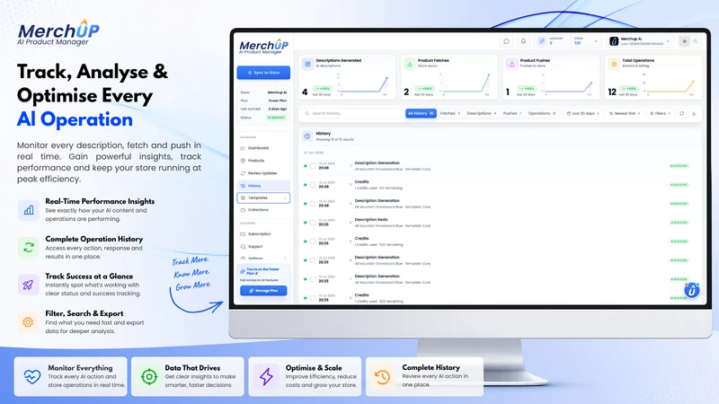 MerchUp AI Product Description