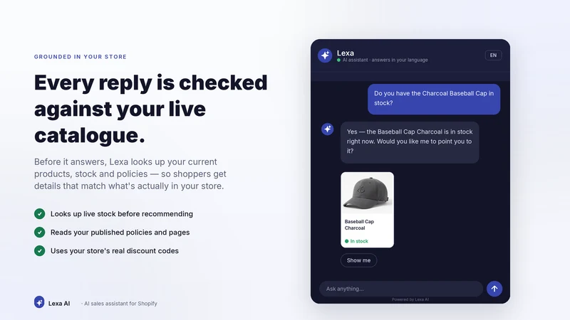Lexa: AI Chatbot & Live Chat