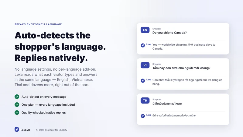 Lexa: AI Chatbot & Live Chat