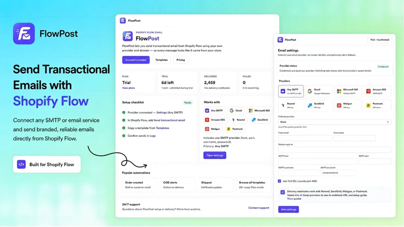 FlowPost: Transactional Email