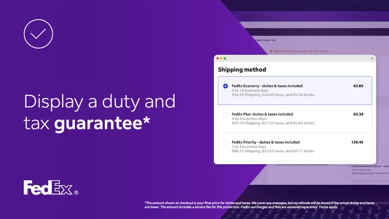 FedEx Duty & Tax