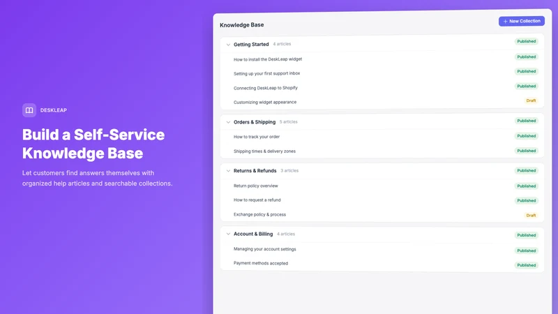DeskLeap: Helpdesk & Live Chat