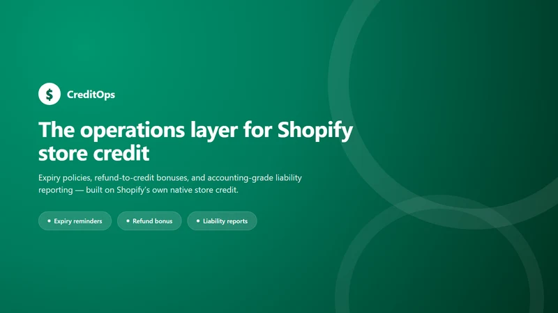 CreditOps