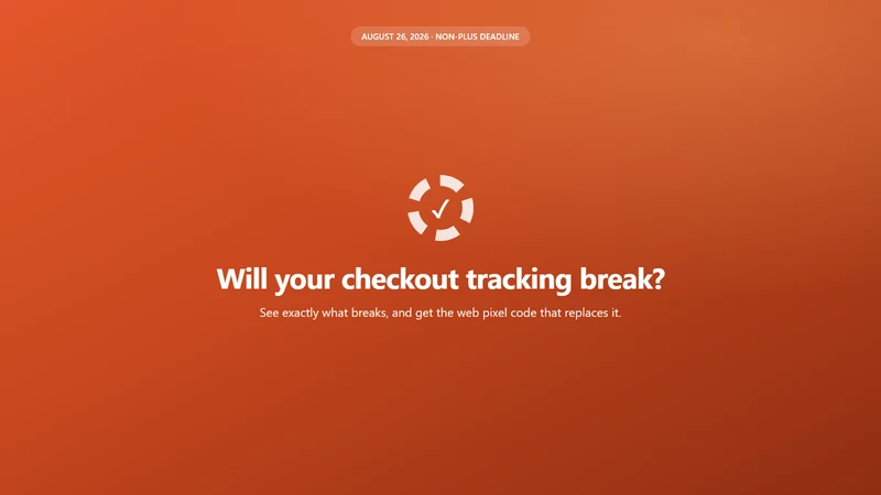 Checkout Rescue: Script Fix
