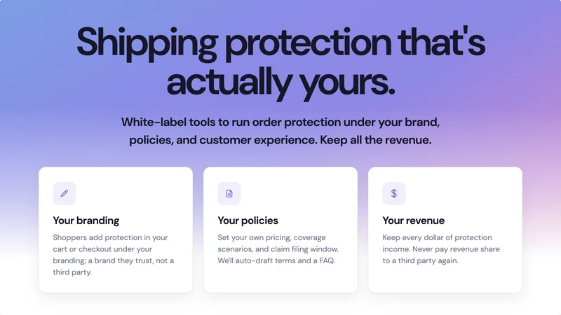 Protectly Shipping Protection