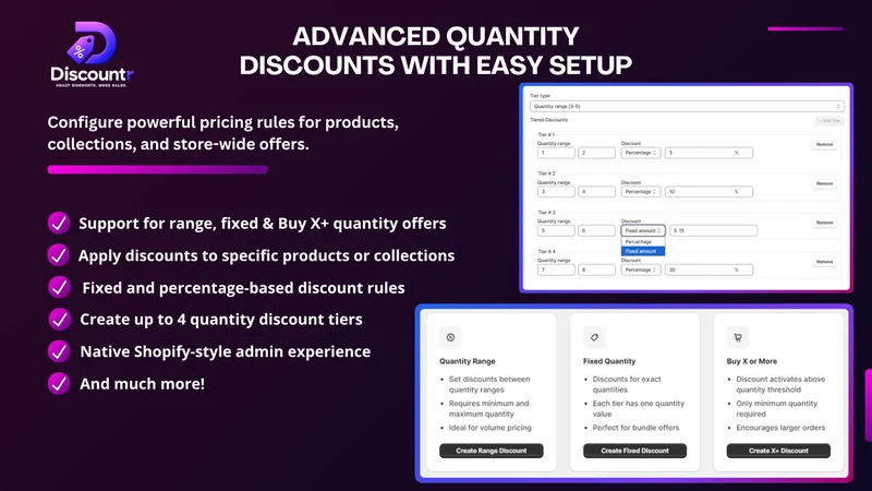 Discountr ‑ Quantity Discounts