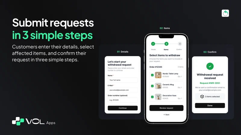 VOL ‑ EU Withdrawal Button