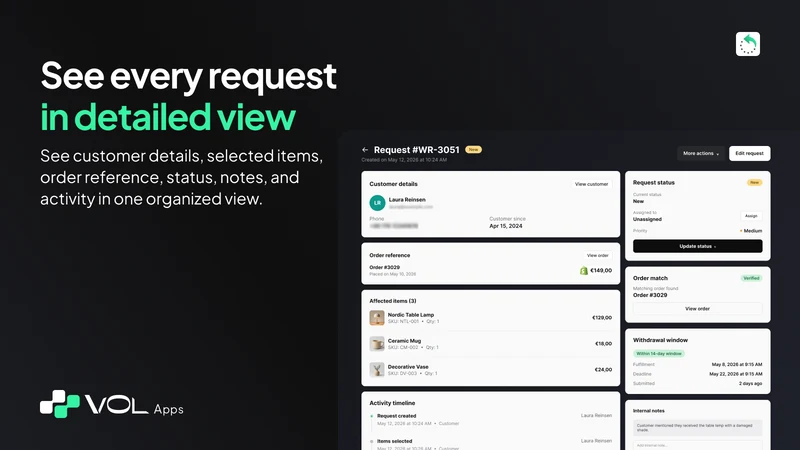 VOL ‑ EU Withdrawal Button