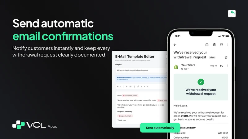 VOL ‑ EU Withdrawal Button