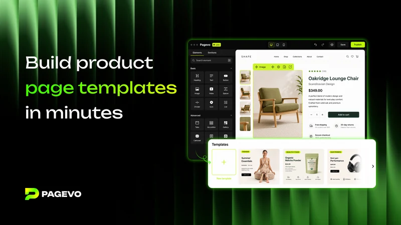 Pagevo AI Product Page Builder