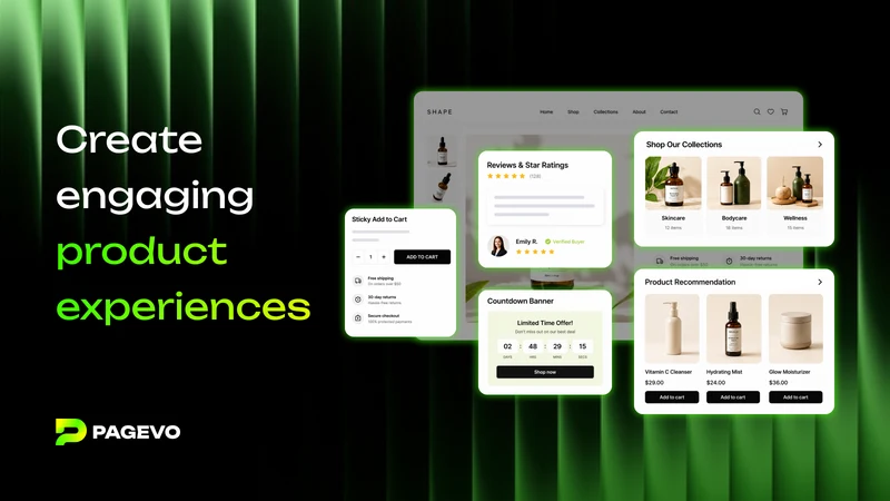 Pagevo AI Product Page Builder