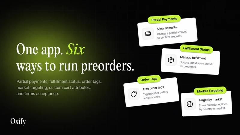 Oxify Preorder & Back in Stock