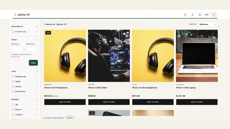 NP Search: AI Search & Filter