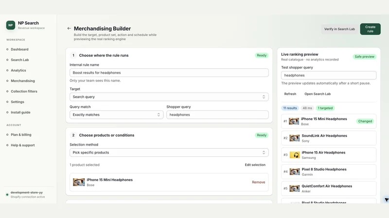 NP Search: AI Search & Filter
