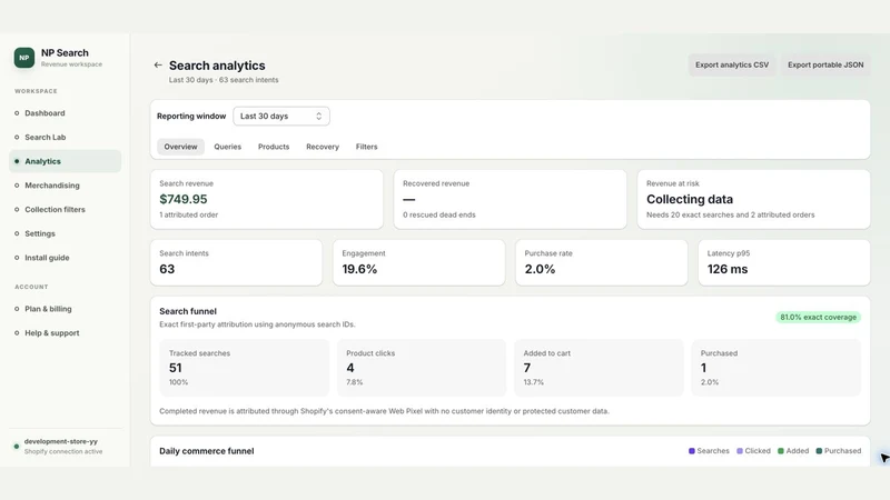NP Search: AI Search & Filter