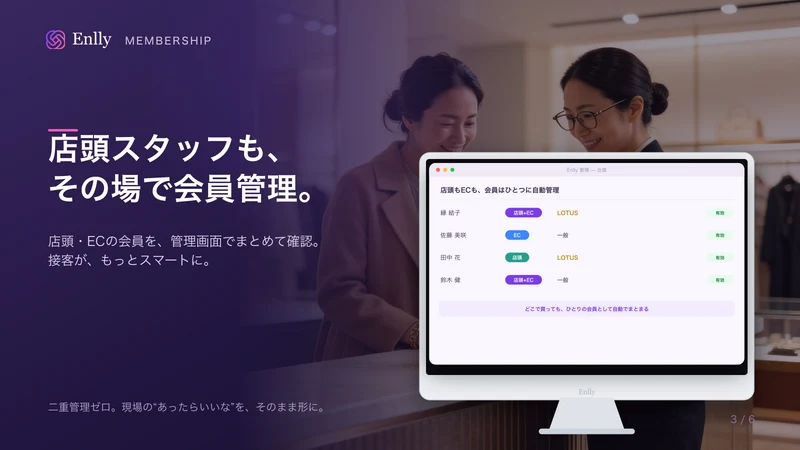 会員限定価格｜会員ランク×自動割引×POSレジ