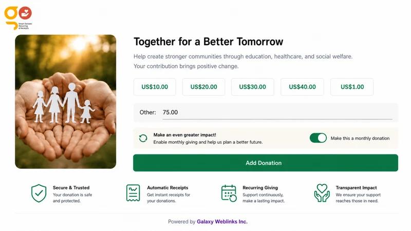 Smart Donate Recurring/Receipt