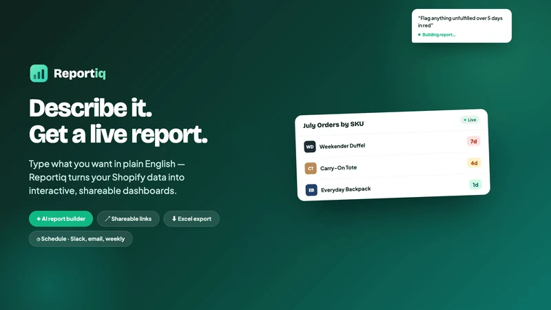 Reportiq