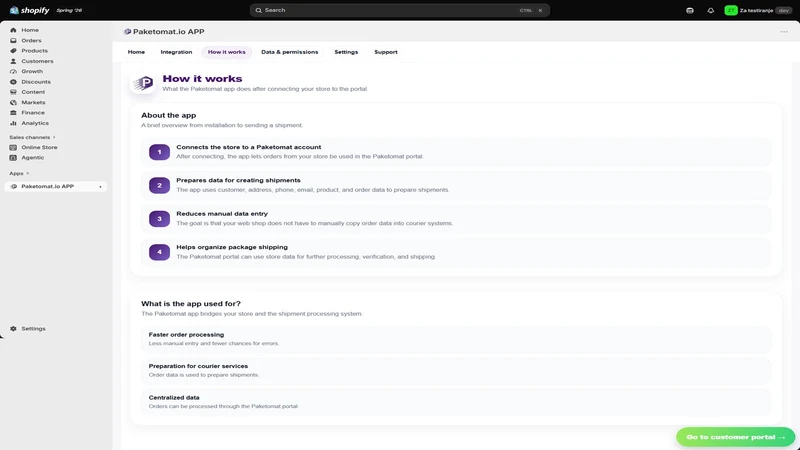 Paketomat.io APP
