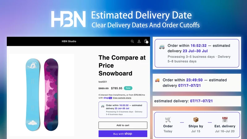 HBN: Estimated Delivery Date