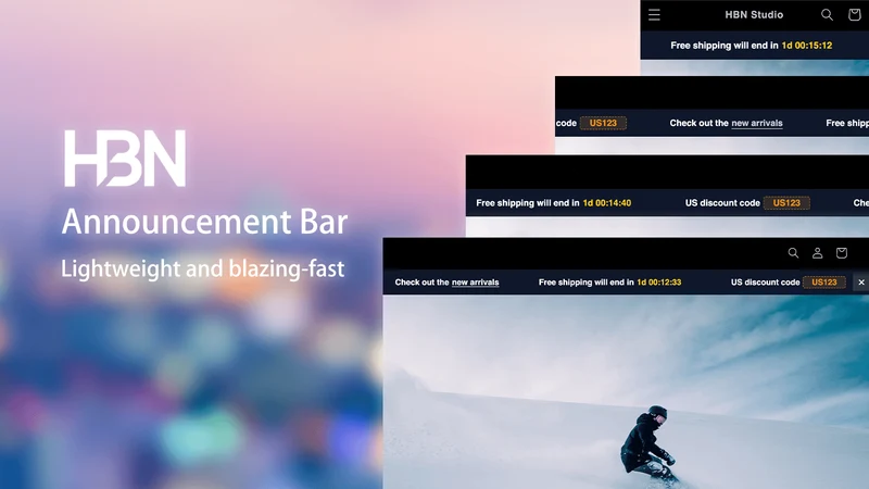 HBN: Announcement Bar