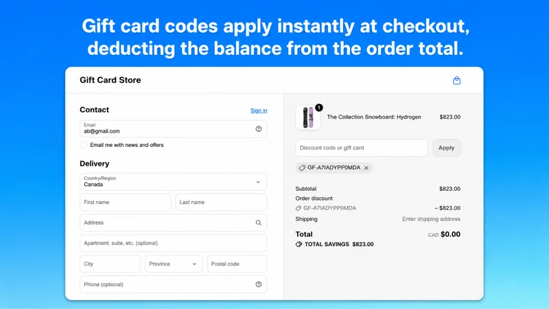 Gift Card