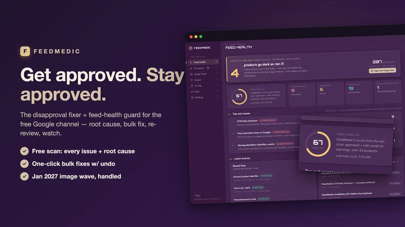 FeedMedic Google Feed Fix