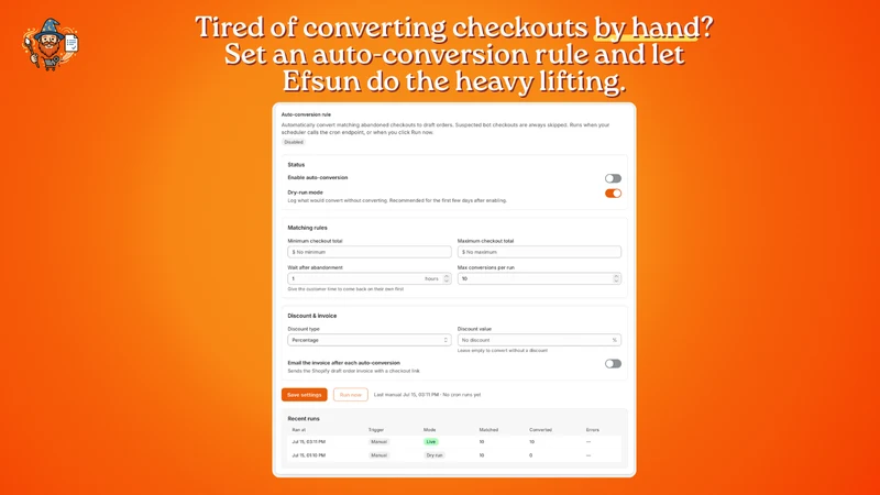 Efsun: Abandoned Cart to Draft