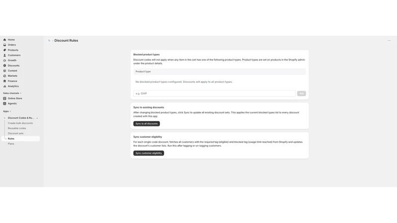 ASP Discount Codes & Rules