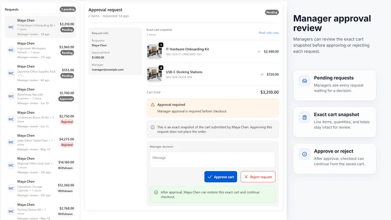 ApproveCart B2B