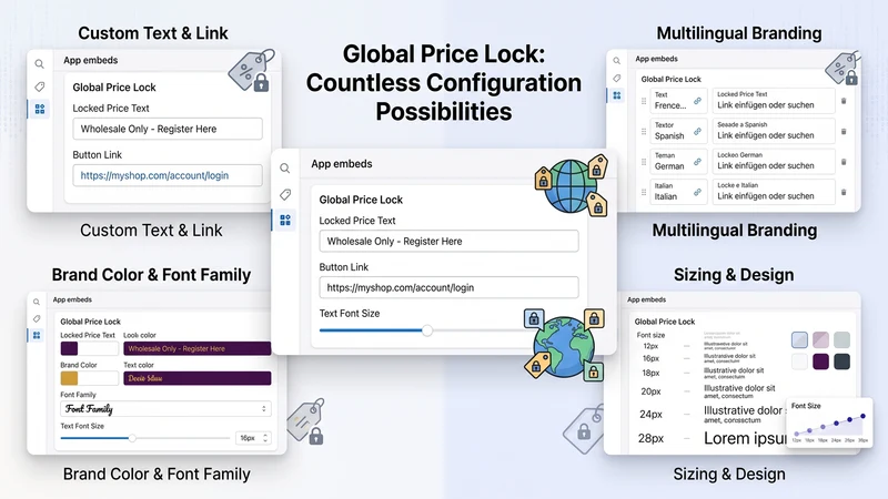 B2B Lock ‑ Hide Prices